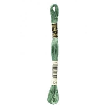 Hilo Bordar Mouliné Special DMC Tonos Verdes