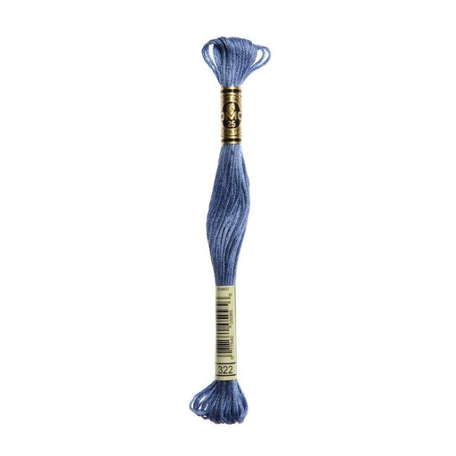 Hilo Bordar Mouliné Special DMC Tonos Azules a turquesas DMC 322 CENTROARTESANO