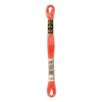 Hilo Bordar Mouliné Special DMC Tonos Naranja DMC 3340 CENTROARTESANO