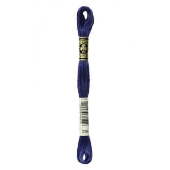 Hilo Bordar Mouliné Special DMC Tonos Azules a turquesas DMC 336 CENTROARTESANO