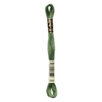 Hilo Bordar Mouliné Special DMC Tonos Verdes