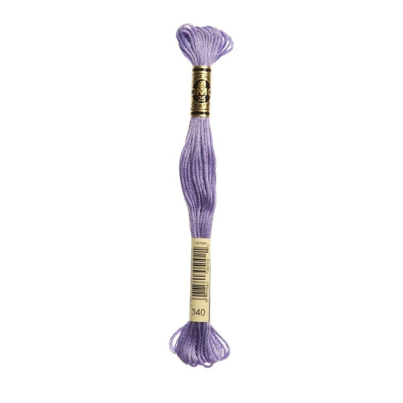 Hilo Bordar Mouliné Special DMC Tonos Lila a Violeta DMC 340 CENTROARTESANO