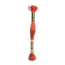 DMC Special Mouliné Embroidery Thread Red to Pink Tones