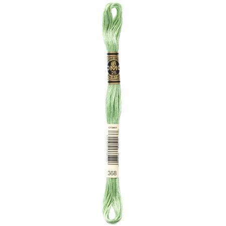 Hilo Bordar Mouliné Special DMC Tonos Verdes