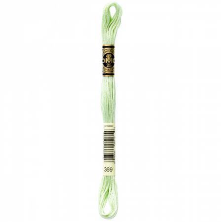 Hilo Bordar Mouliné Special DMC Tonos Verdes