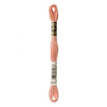 Hilo Bordar Mouliné Special DMC Tonos beige a tierra DMC 3771 CENTROARTESANO
