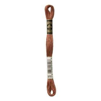 Hilo Bordar Mouliné Special DMC Tonos beige a tierra DMC 3772 CENTROARTESANO
