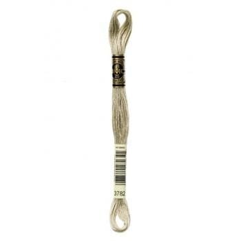 Hilo Bordar Mouliné Special DMC Tonos blanco a Negro DMC 3782 CENTROARTESANO