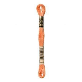 Hilo Bordar Mouliné Special DMC Tonos Naranja DMC 3825 CENTROARTESANO