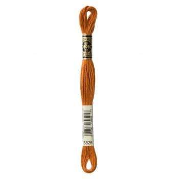 Hilo Bordar Mouliné Special DMC Tonos beige a tierra DMC 3826 CENTROARTESANO