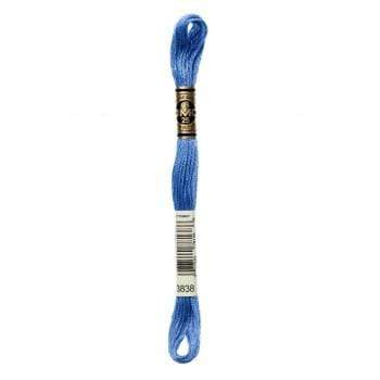 Hilo Bordar Mouliné Special DMC Tonos Azules a turquesas DMC 3838 CENTROARTESANO