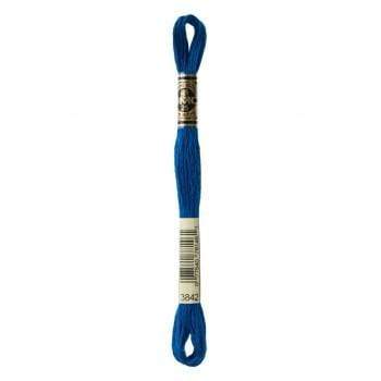 Hilo Bordar Mouliné Special DMC Tonos Azules a turquesas DMC 3842 CENTROARTESANO