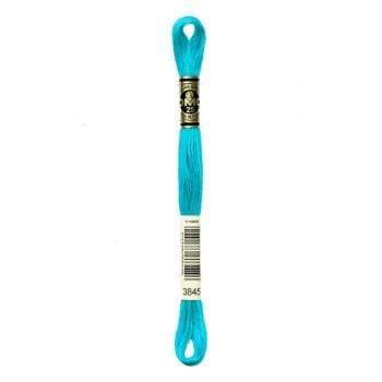 Hilo Bordar Mouliné Special DMC Tonos Azules a turquesas DMC 3845 CENTROARTESANO