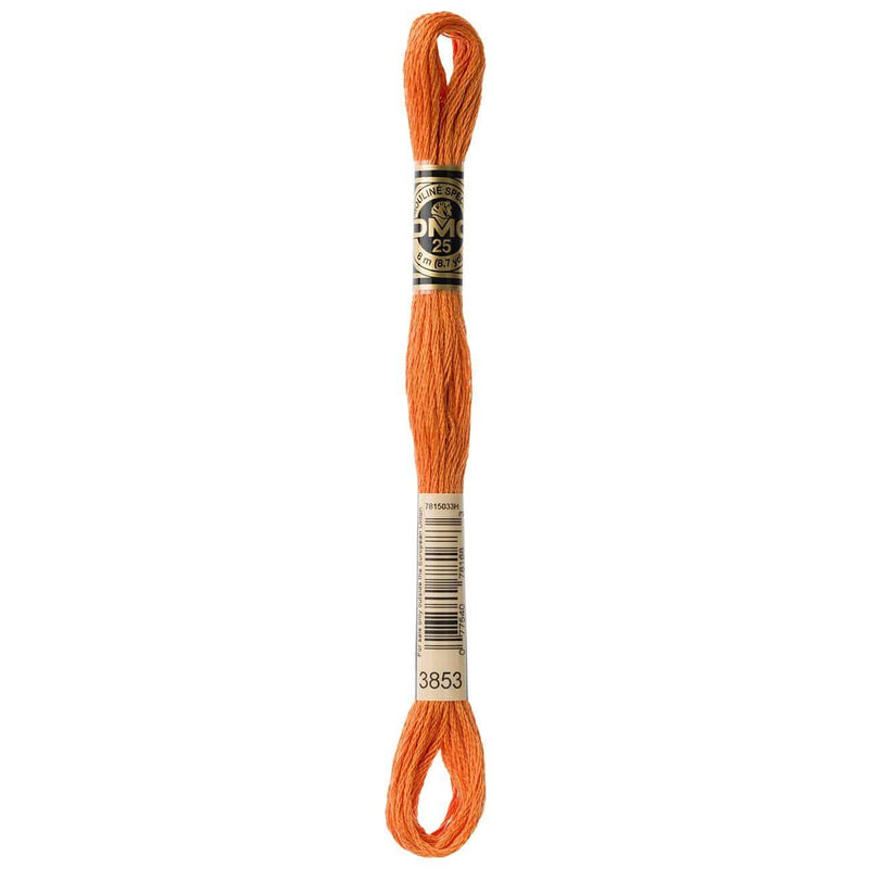 Hilo Bordar Mouliné Special DMC Tonos beige a tierra DMC 3853 CENTROARTESANO