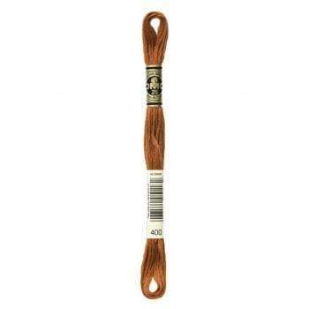 Hilo Bordar Mouliné Special DMC Tonos beige a tierra DMC 400 CENTROARTESANO