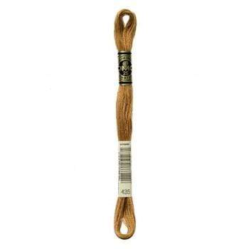 Hilo Bordar Mouliné Special DMC Tonos beige a tierra DMC 435 CENTROARTESANO