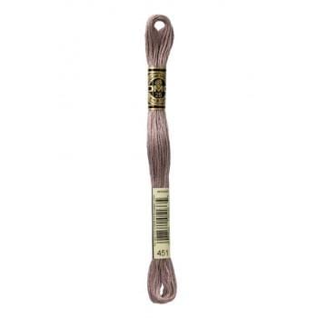 Hilo Bordar Mouliné Special DMC Tonos beige a tierra DMC 451 CENTROARTESANO