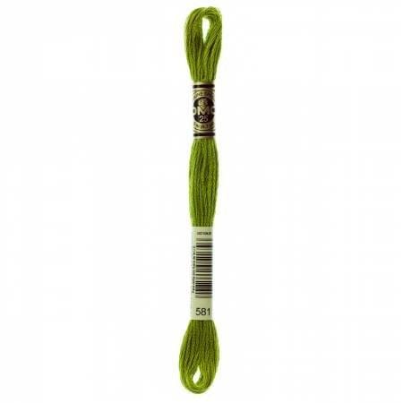 Hilo Bordar Mouliné Special DMC Tonos Verdes