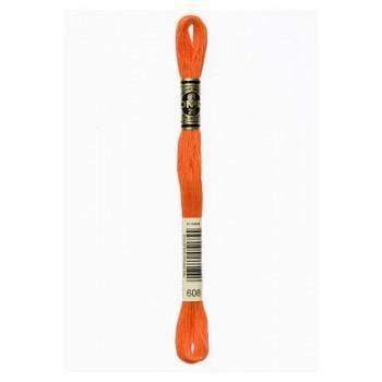 Hilo Bordar Mouliné Special DMC Tonos Naranja DMC 608 CENTROARTESANO