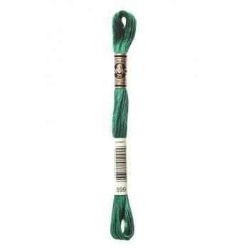 Hilo Bordar Mouliné Special DMC Tonos Verdes
