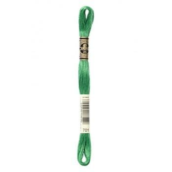 Hilo Bordar Mouliné Special DMC Tonos Verdes
