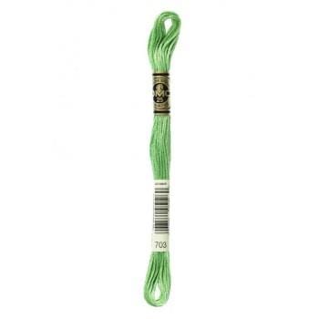 Hilo Bordar Mouliné Special DMC Tonos Verdes