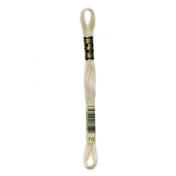 Hilo Bordar Mouliné Special DMC Tonos beige a tierra DMC 712 CENTROARTESANO