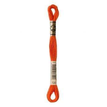 Hilo Bordar Mouliné Special DMC Tonos Naranja DMC 720 CENTROARTESANO