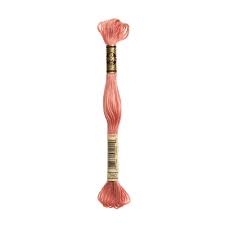 DMC Special Mouliné Embroidery Thread Red to Pink Tones