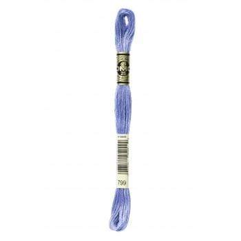 Hilo Bordar Mouliné Special DMC Tonos Azules a turquesas DMC 799 CENTROARTESANO