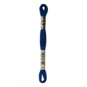 Hilo Bordar Mouliné Special DMC Tonos Azules a turquesas DMC 803 CENTROARTESANO