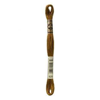 Mouliné Special DMC Embroidery Thread Green to Brown Tones