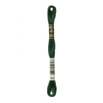 Hilo Bordar Mouliné Special DMC Tonos Verdes