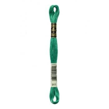Hilo Bordar Mouliné Special DMC Tonos Verdes
