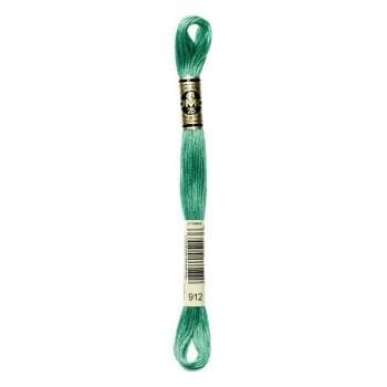 Hilo Bordar Mouliné Special DMC Tonos Verdes