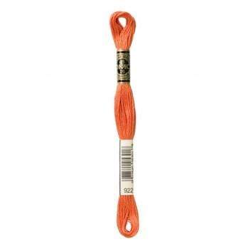 Hilo Bordar Mouliné Special DMC Tonos Naranja DMC 922 CENTROARTESANO