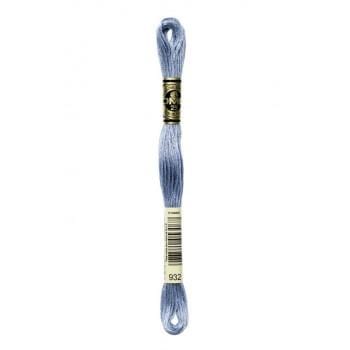 Hilo Bordar Mouliné Special DMC Tonos Azules a turquesas DMC 932 CENTROARTESANO