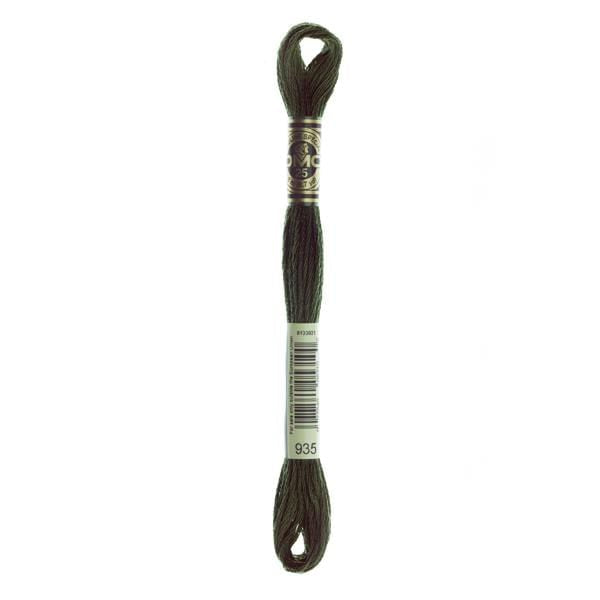 Hilo Bordar Mouliné Special DMC Tonos Verdes