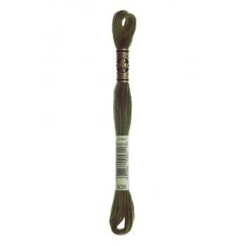 Hilo Bordar Mouliné Special DMC Tonos Verdes