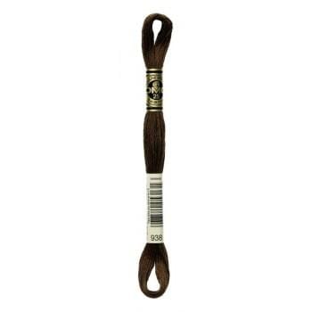 Hilo Bordar Mouliné Special DMC Tonos beige a tierra DMC 938 CENTROARTESANO
