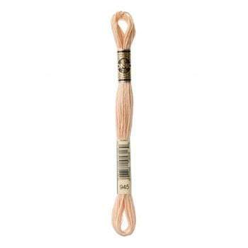 Hilo Bordar Mouliné Special DMC Tonos beige a tierra DMC 945 CENTROARTESANO