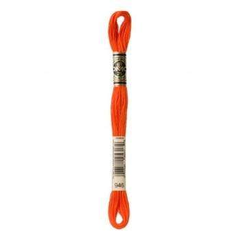 Hilo Bordar Mouliné Special DMC Tonos Naranja DMC 946 CENTROARTESANO