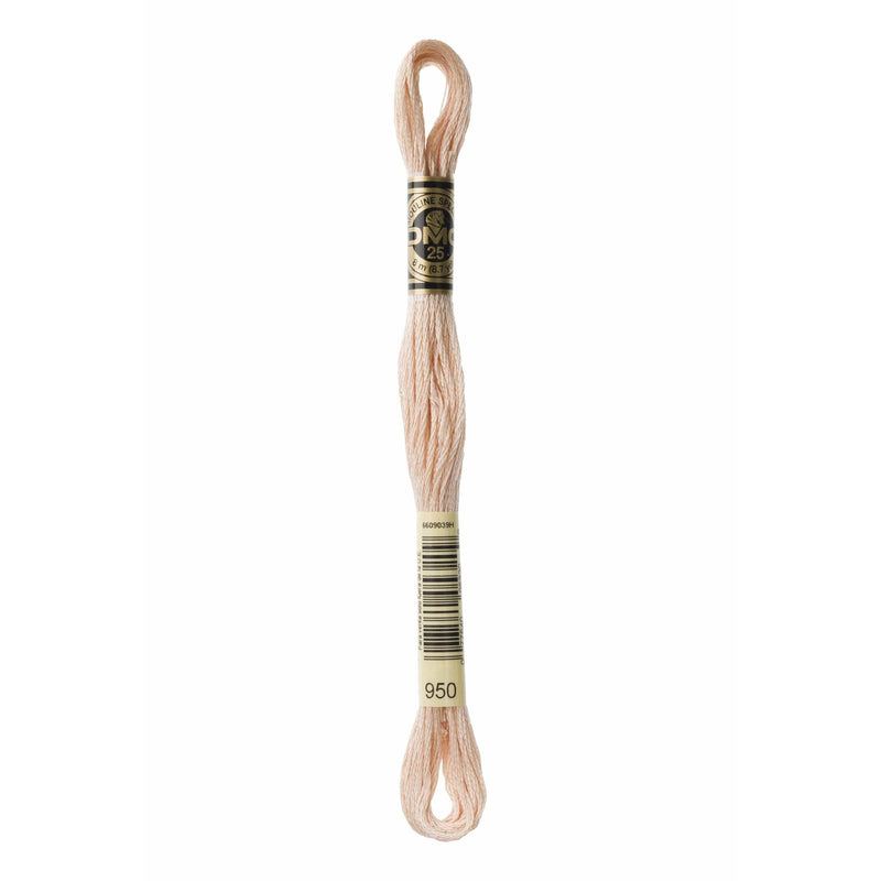 Hilo Bordar Mouliné Special DMC Tonos beige a tierra DMC 950 CENTROARTESANO