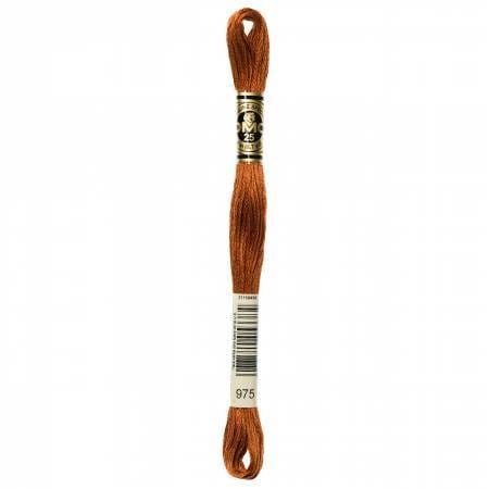 Hilo Bordar Mouliné Special DMC Tonos beige a tierra DMC 975 CENTROARTESANO