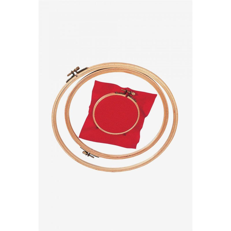 Bastidor madera bordar 12,5cm de madera Haya DMC CENTROARTESANO