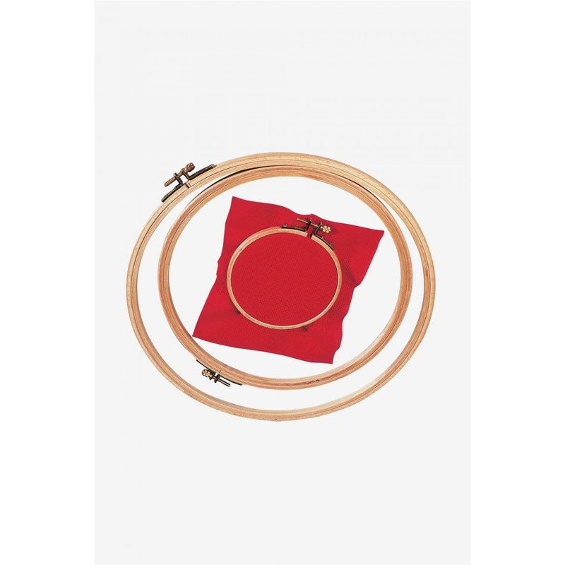 Bastidor madera bordar 25cm de madera de haya DMC CENTROARTESANO