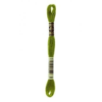 Hilo Bordar Mouliné Special DMC Tonos Verdes