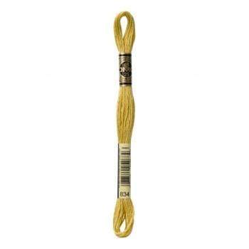 Mouliné Special DMC Embroidery Thread Green to Brown Tones