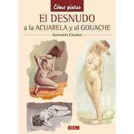 Drac como pintar el desnudoacuarela gouache DRAC CENTROARTESANO