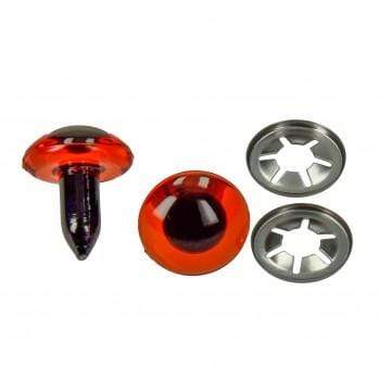 Efco amber safety eyes 18mm 1042018